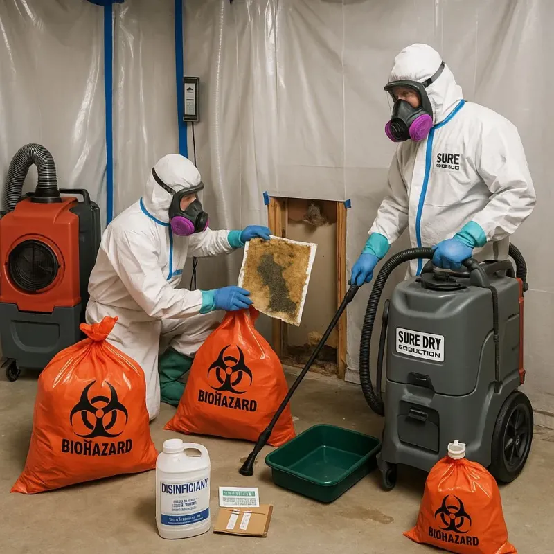 Contaminated Water Handling Protocols process in Bland County, VA